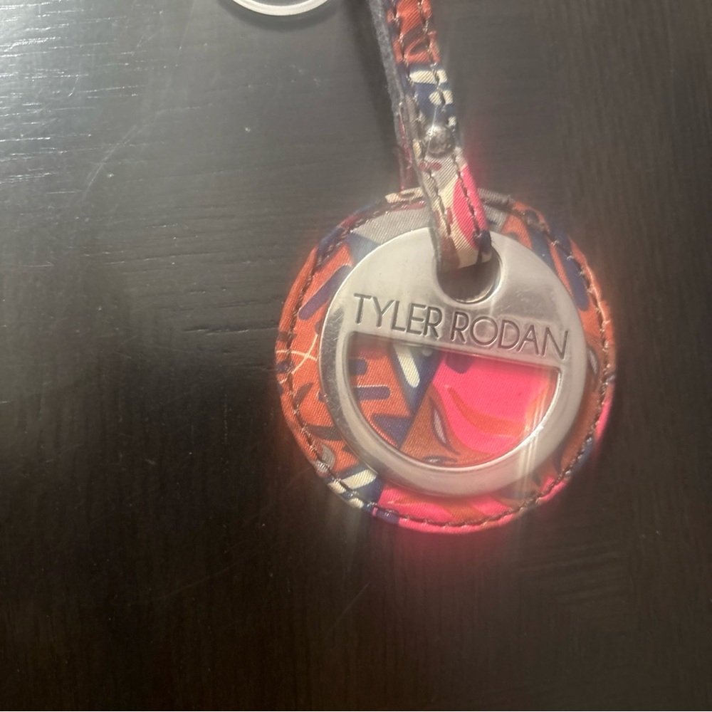 Tyler Rodan Multicolor Keychain with Silver Accent